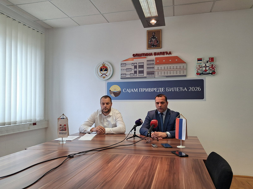 БИЛЕЋА, 22. АПРИЛА /СРНА/ - Сајам привреде "Билећа 2026" биће одржан 20. и 21. јуна и на њему се очекује више од 90 излагача из ове локалне заједнице и региона, изјавио је начелник општине Миодраг Парежанин.