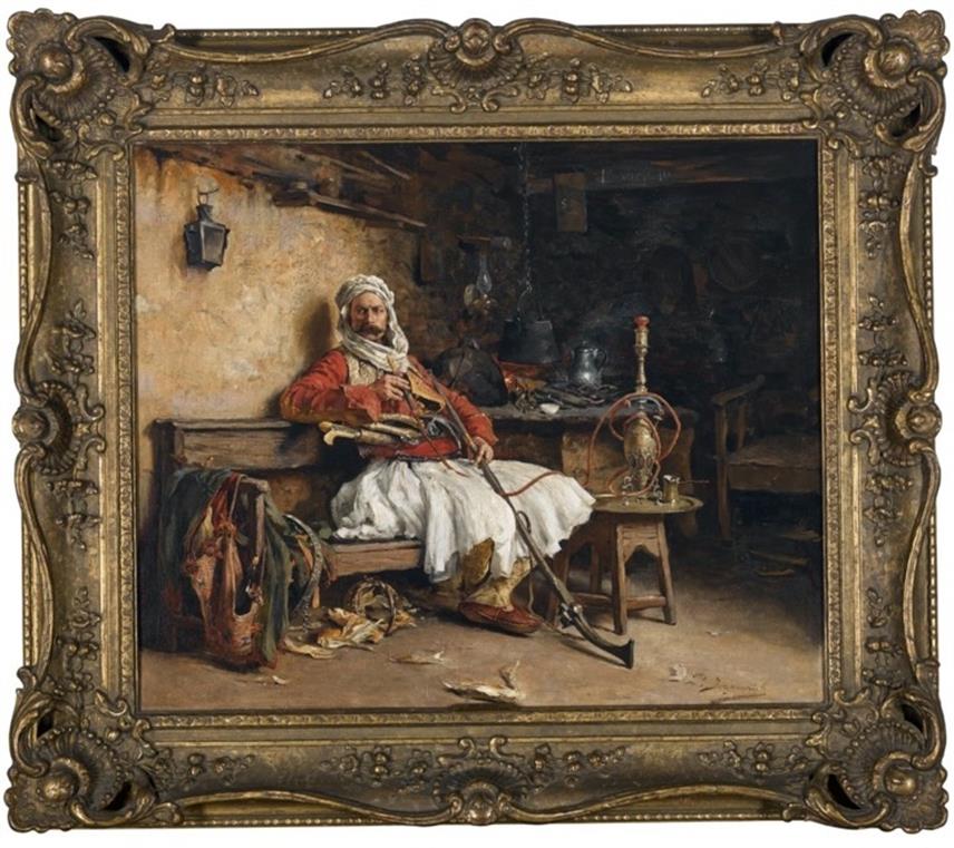 БЕОГРАД, 29. АПРИЛА /СРНА/ - Србија је откупила слику "Стражар који се одмара" аутора Паје Јовановића, на аукцији у Лондону за 170.000 фунти, саопштено је из Министарства културе Србије.