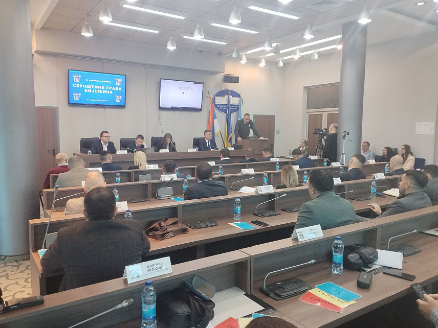 БИЈЕЉИНА, 2. АПРИЛА /СРНА/ - Сједница Скупштине града Бијељина.