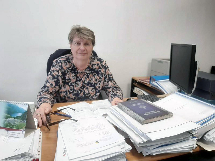 ФОЧА, 30. АПРИЛА /СРНА/ - Начелник општинског Одјељења за финансије Раденка Срндовић.