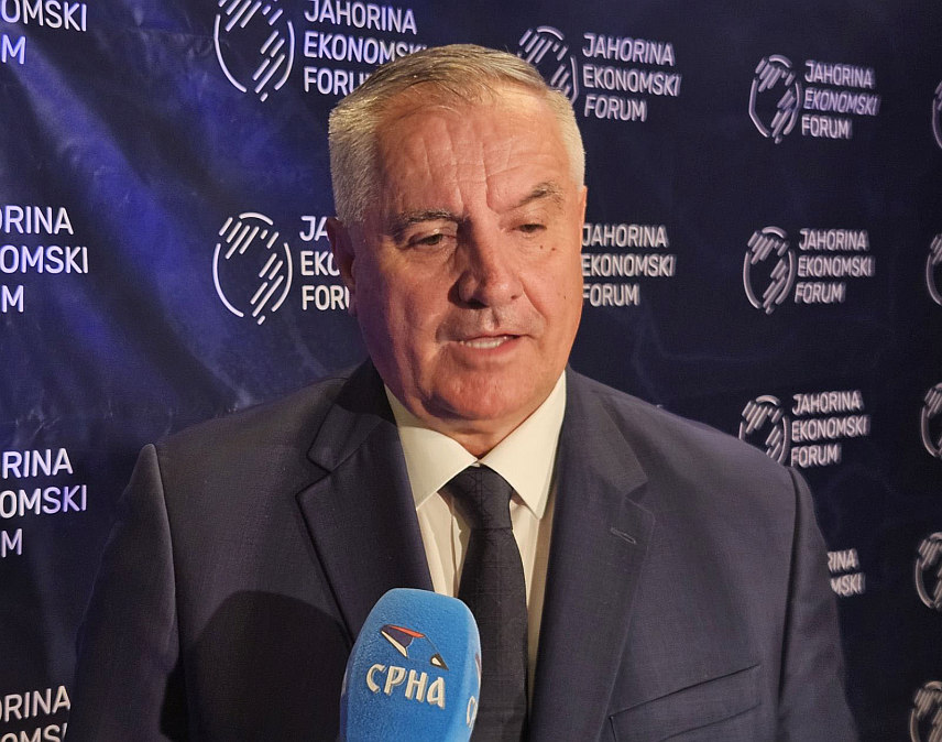 ЈАХОРИНА, 12. МАЈА /СРНА/ - Вршилац дужности директора "Аутопутева Републике Српске" Радован Вишковић у изјуави Срни на Јахорина економском форуму.