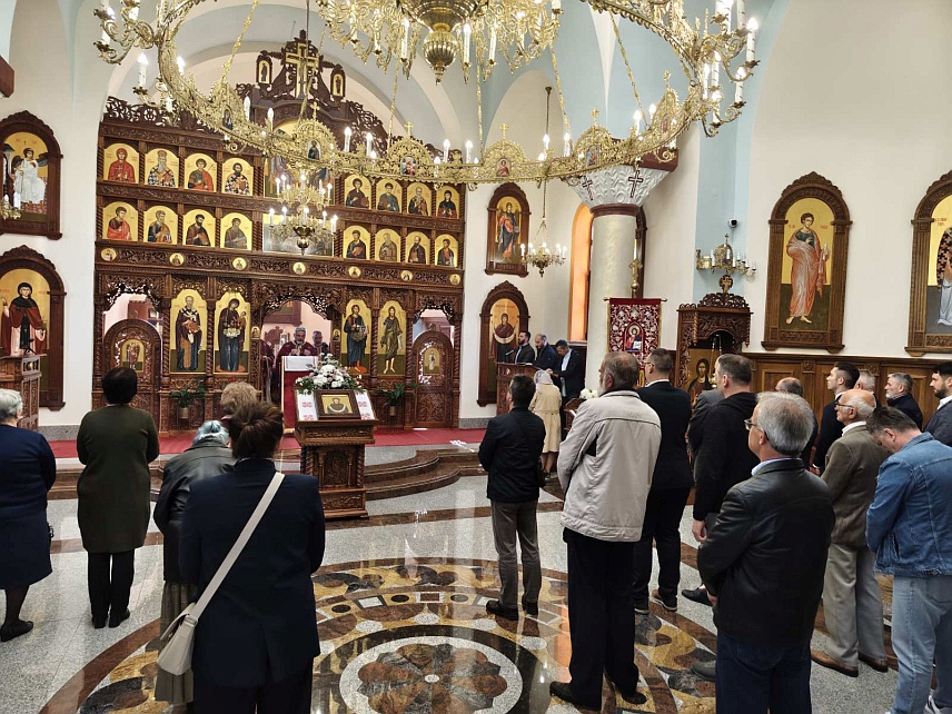 ГРАДИШКА, 1. МАЈА /СРНА/ - У Градишци је Светом литургијом почело обиљежавање 31 године од погрома Срба из западне Славоније у хрватској злочиначкој акцији "Бљесак".