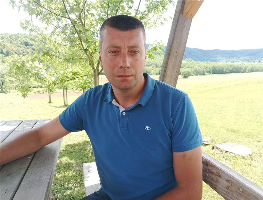 НОВИ ГРАД, 24. МАЈА /СРНА/ - Менаџер пољопривредног кластера "Уна-Сана" Огњен Сиђак.