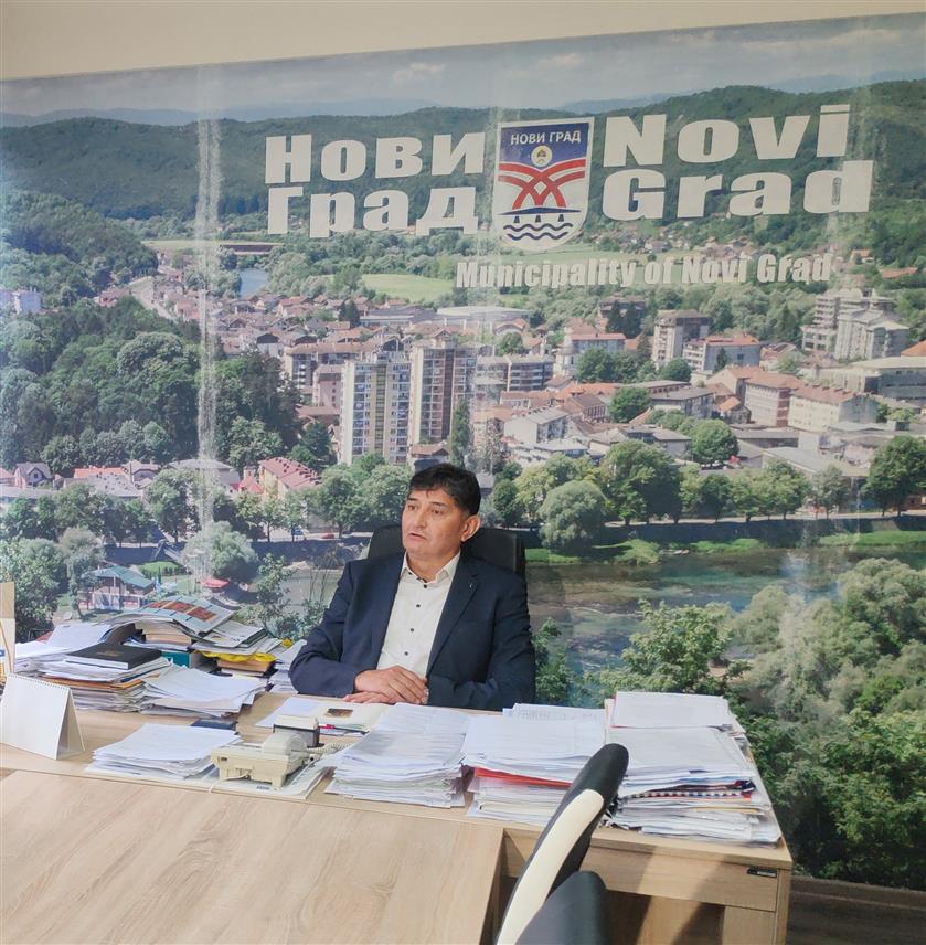 НОВИ ГРАД, 7. МАЈА /СРНА/ - Начелник општине Нови Град Мирослав Дрљача.