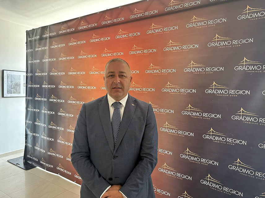 ТРЕБИЊЕ, 19.ЈУНА /СРНА/ - Директор Јавног предузећа "Путеви Републике Српске" Мирослав Јанковић.