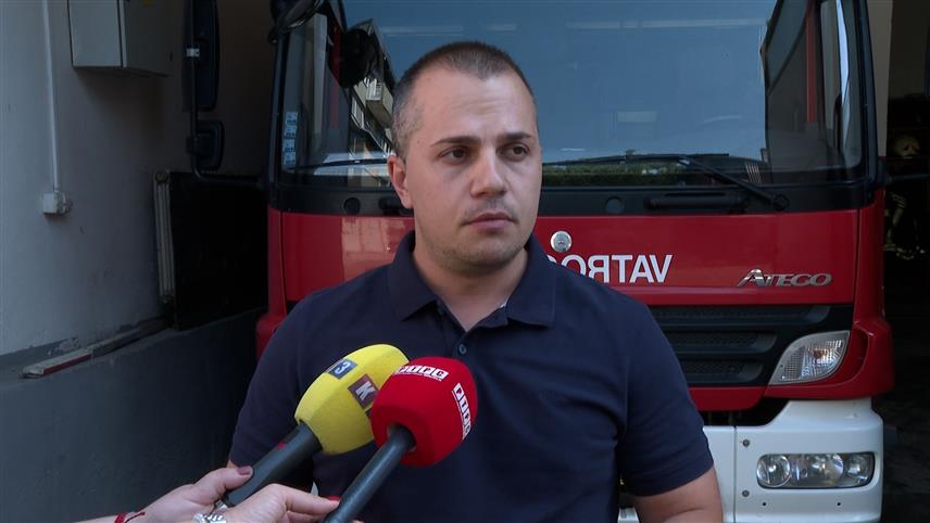 ДОБОЈ, 3. АВГУСТА /СРНА/ - Старјешина добојске Територијалне ватрогасно-спасилачке јединице Андреј Николић.