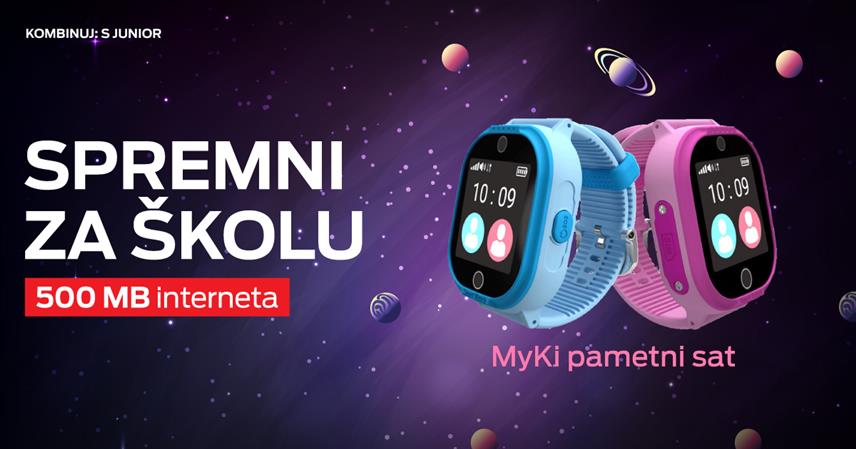 БАЊАЛУКА, 10. СЕПТЕМБРА /СРНА/ - Компанија "М:тел" у понуди има комбинацију - паметни сат и приступачну тарифу која родитељима омогућава лакшу комуникацију са дјецом.