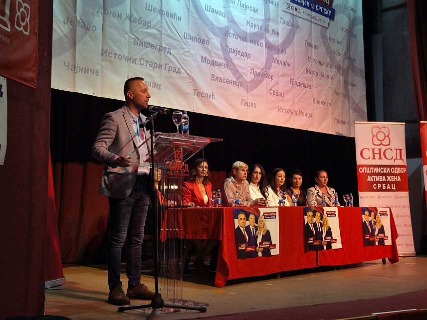 СРБАЦ, 14. СЕПТЕМБРА /СРНА/ - Кандидат СНСД-а за Представнички дом Парламентарне скупштине БиХ из Изборне јединице један Милорад Којић истакао је вечерас у Српцу да је основни циљ ове странке заштита интереса Републике Српске и спречавање преноса њених надлежности на ниво БиХ.