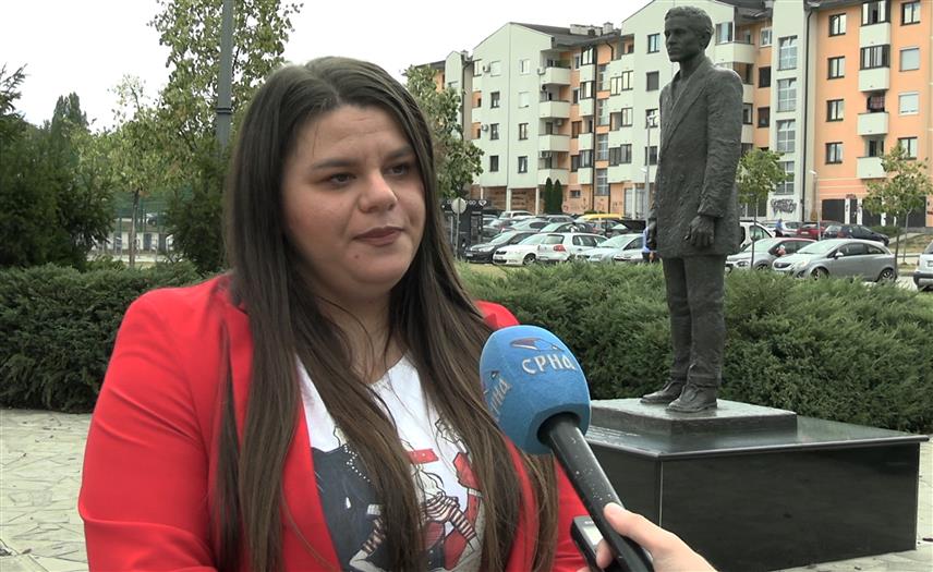 САРАЈЕВО, 19. СЕПТЕМБРА /СРНА/ - Маријана Мочевић из Источне Илиџе, студент Факултета безбједносних наука у Бањалуци.