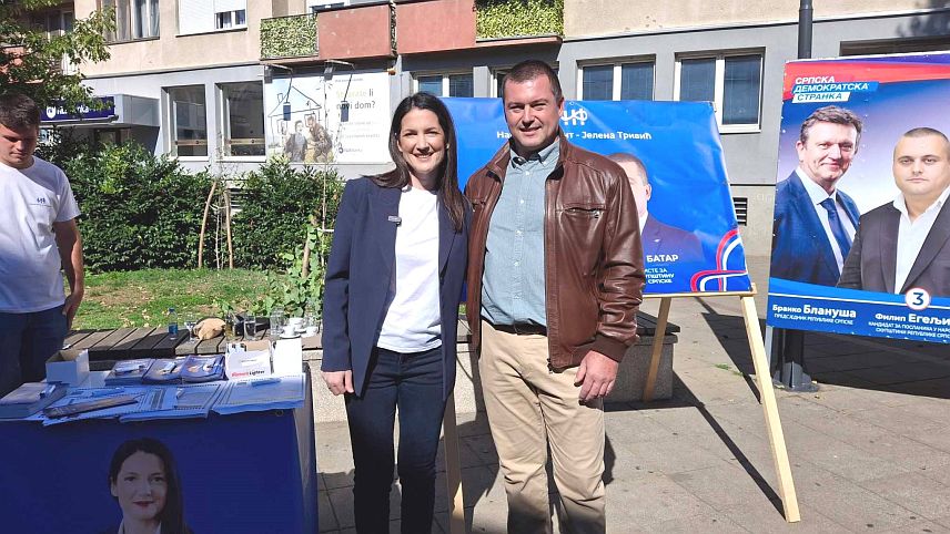 НОВИ ГРАД, 29. СЕПТЕМБРА /СРНА/ - Предсједник Народног фронта Јелена Тривић рекла је данас у Новом Граду да је ова политичка партија у кампању за опште изборе ушла са јасним програмом јачања свих сектора друштвеног живота, здравства, социјалне политике, образовања, пољопривреде.
