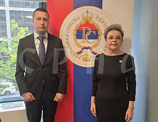 ГОГАНОВИЋ ПОСЈЕТИО ПРЕДСТАВНИШТВО СРПСКЕ У ВАШИНГТОНУ: ИДУ БОЉИ ДАНИ ЗА СРПСКУ