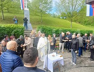 33RD ANNOIVERSARY OF SUFFERING OF SERBS IN ČARDAK MARKED
