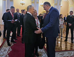 DODIK AND PUTIN ON RUSSIAN - SERB PEOPLES FRATERNAL COOPERATION