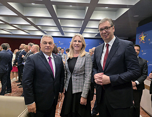 ЦВИЈАНОВИЋЕВА СЕ САСТАЛА СА БРОЈНИМ ЕВРОПСКИМ ЛИДЕРИМА
