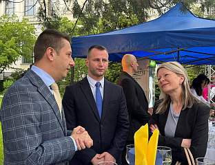 ГОГАНОВИЋ НАПУСТИО ПРИЈЕМ ЗБОГ НЕПРИМЈЕРЕНОГ ГОВОРА ДАНСКОГ АМБАСАДОРА