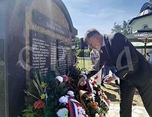 ОСВЕШТАНО СПОМЕН-ОБИЉЕЖЈЕ ПОГИНУЛИМ И НЕСТАЛИМ БОРЦИМА