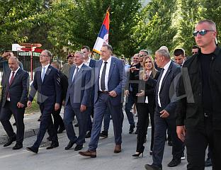 СУСРЕТОМ НА ЋУПРИЈИ ПОЧЕЛА МАНИФЕСТАЦИЈА ПОСВЕЋЕНА СРПСКОМ ЈЕДИНСТВУ