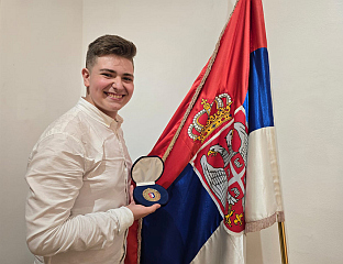 ĐORĐE PERIĆ AWARDED GOLDEN BADGE IN PARIS FOR CONTRIBUTION TO PRESERVING SERBIAN CULTURE