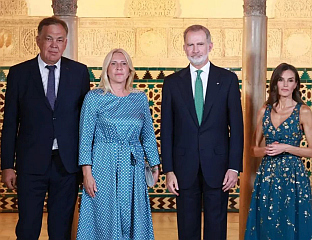 CVIJANOVIĆ: WARM WELCOME FROM THE KING AND QUEEN OF SPAIN