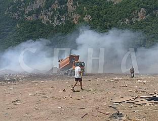 ЛУЧИЋ: ЗАТРПАВАЊЕ ПОЖАРИШТА ДА БИ СЕ СМАЊИО ДИМ