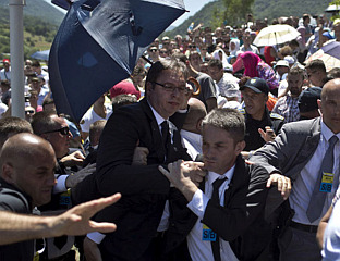 ASSASSINATION ATTEMPT ON THE PRESIDENT OF SERBIA IN SREBRENICA