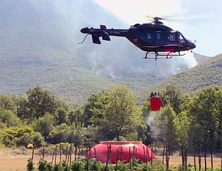 IN JUST ONE AFTERNOON - TWO AIR MEDICAL TRANSPORTS AND FIGHT AGAINST FIRE