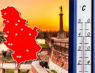 ЦРВЕНИ МЕТЕОАЛАРМ НА ПОДРУЧЈУ ЦИЈЕЛЕ СРБИЈЕ