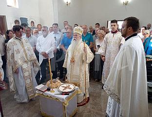 МИТРОПОЛИТ ХРИЗОСТОМ СЛУЖИО У ЦРКВИ У БЈЕЛОСАВЉЕВИЋИМА