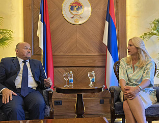CVIJANOVIĆ AND KOVAČEVIĆ DISCUSS POLITICAL AND ECONOMIC SITUATION IN THE MIDDLE EAST