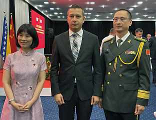 GOGANOVIĆ ATTENDS RECEPTION MARKING THE DAY OF THE CHINESE PEOPLE'S LIBERATION ARMY