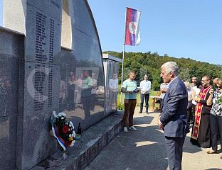 MEMORIAL SERVICE HELD FOR MURDERED JEŽESTICA SERBS