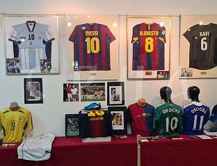 EXHIBITION OF SPORTS GREATS’ EQUIPMENT