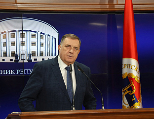 DODIK: I WAS ELECTED BY THE PEOPLE, I WILL NOT BE DISMISSED BY A FOREIGN GOVERNMENT