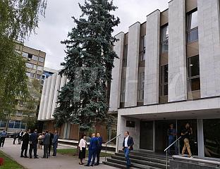 ESTABLISHED THAT BOMB THREAT WAS FALSE