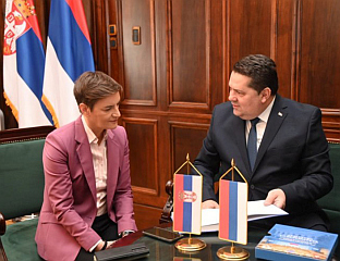 СТЕВАНДИЋ ДАНАС У БЕОГРАДУ СА БРНАБИЋЕВОМ