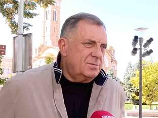 DODIK: SLOVENIAN GOVERNMENT SHOULD NOT TEST SRPSKA'S COMMITMENT