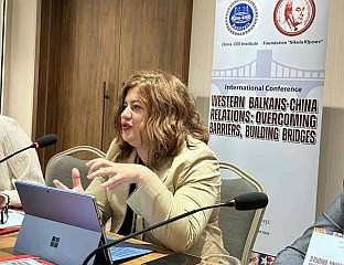 САЈИЋЕВА УЧЕСТВОВАЛА КАО ПАНЕЛИСТА НА КОНФЕРЕНЦИЈИ "ОДНОСИ ЗАПАДНОГ БАЛКАНА И КИНЕ"
