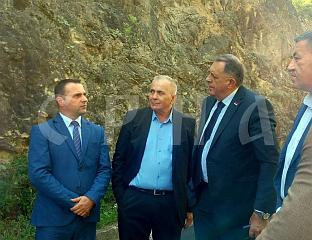 ДОДИК: ЗА 15 ДАНА СЛИЈЕДИ И РЕКОНСTРУКЦИЈА ПУTА ОД БЕРКОВИЋА ПРЕМА СTОЦУ