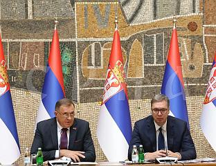 ДОДИК: ЗАХВАЛНОСТ ЗА СВУ ПОМОЋ И ПОДРШКУ ПРУЖЕНУ СРПСКОЈ