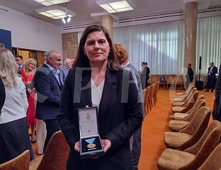 TULEKOVIĆ: GOLD MEDAL - INCENTIVE IN THE FIGHT TO SPREAD TRUTH ABOUT JASENOVAC AND NDH