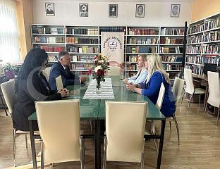 ГОЛУБОВИЋ СЕ УПОЗНАО O РАДУ СШЦ И БИБЛИОТЕКЕ У ГАЦКУ