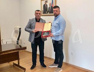 САРАДЊА СА РЕПУБЛИЧКОМ УПРАВОМ ЦИВИЛНЕ ЗАШТИТЕ НА ЗАВИДНОМ НИВОУ, ТРНИНИЋУ ГРБ ОПШТИНЕ