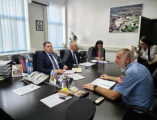 БУДИМИР ПОСЈЕТИО СЈЕДИШТЕ ПОЛИЦИЈСКЕ УПРАВЕ ТРЕБИЊЕ