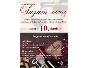 "САЈАМ ВИНА" СА УЧЕШЋЕМ 20 ВИНАРИЈА