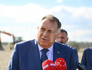 ДОДИК: WЕ WИЛЛ НОТ ГИВЕ УП ОН БУИЛДИНГ ЕМБАНКМЕНТ ОН ТХЕ ДРИНА