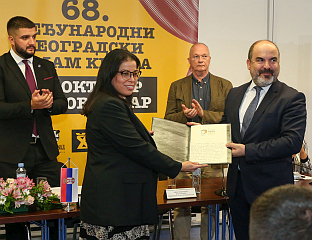 "ОТВОРЕНА КЊИГА" ПРЕДАТА ТУНИСУ КАО ПОЧАСНОМ ГОСТУ НАРЕДНОГ МЕЂУНАРОДНОГ САЈМА КЊИГА У БЕОГРАДУ