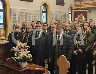 У ТОКУ ЛИТУРГИЈА У ХРАМУ У ЦЕНТРУ ЗА ОБУКУ У ЗАЛУЖАНИМА