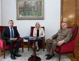 ЦВИЈАНОВИЋЕВА РАЗГОВАРАЛА СА ГОГАНОВИЋЕМ И КНЕЖЕВИЋЕМ О СТАЊУ У ОРУЖАНИМ СНАГАМА