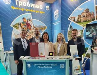 TУРИСTИЧКА ОРГАНИЗАЦИЈА TРЕБИЊА ДОБИTНИК ВЕЛИКЕ ЗЛАTНЕ МЕДАЉЕ НОВОСАДСКОГ САЈМА