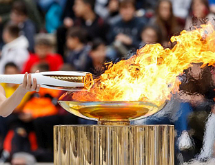 ОЛИМПИЈСКИ ПЛАМЕН СТИГАО У РИМ